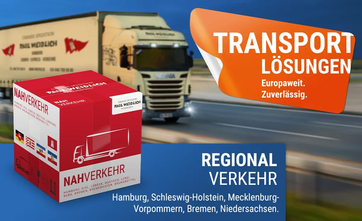 Übersee-Spedition Paul Weidlich GmbH - Hamburg - Regional- und Nahverkehr